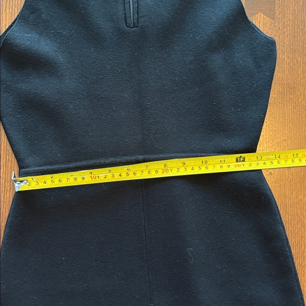 Milly little black Dress. Midi length. Bare shoulder. Bodycon. Medium - Picture 7 of 10